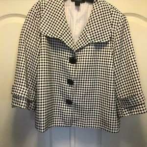 Black and White Jacket